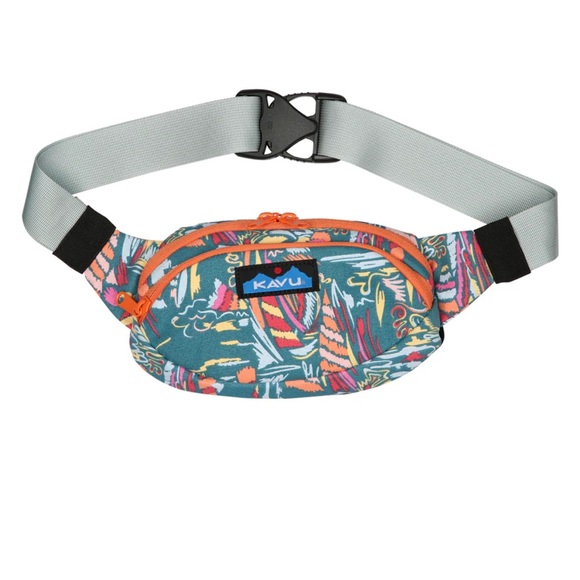 Kavu Handbags - Kavu Waist Belt bag‎ Women’s Adj straps release buckle 2 compartment zip closure